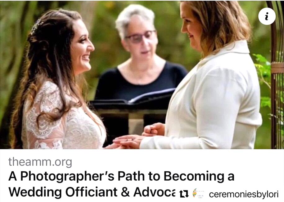 Ceremonies By Lori - A Photographer's Path to Becoming a Wedding Officiant