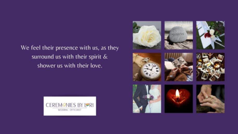 Ceremonies By Lori - Honoring Loved Ones