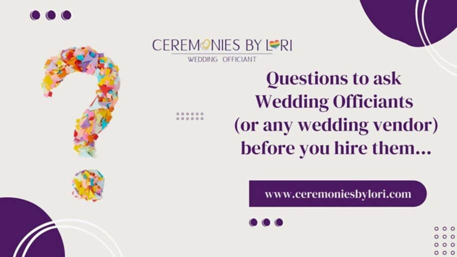 Ceremonies By Lori