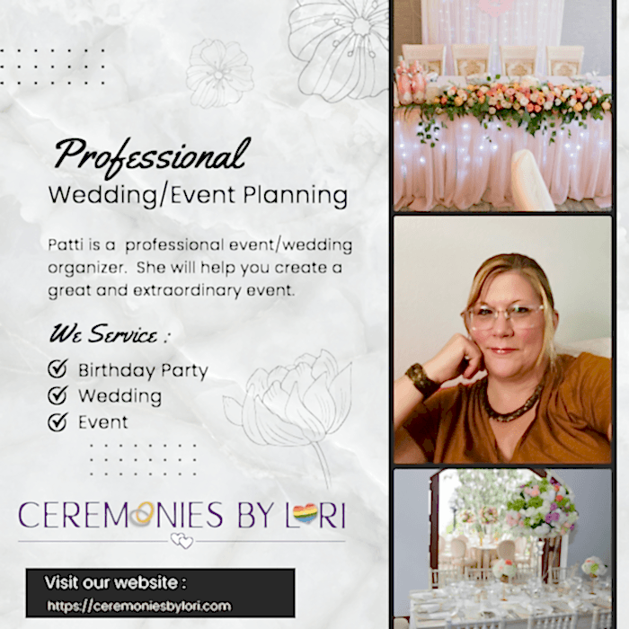 Patti and wedding planning