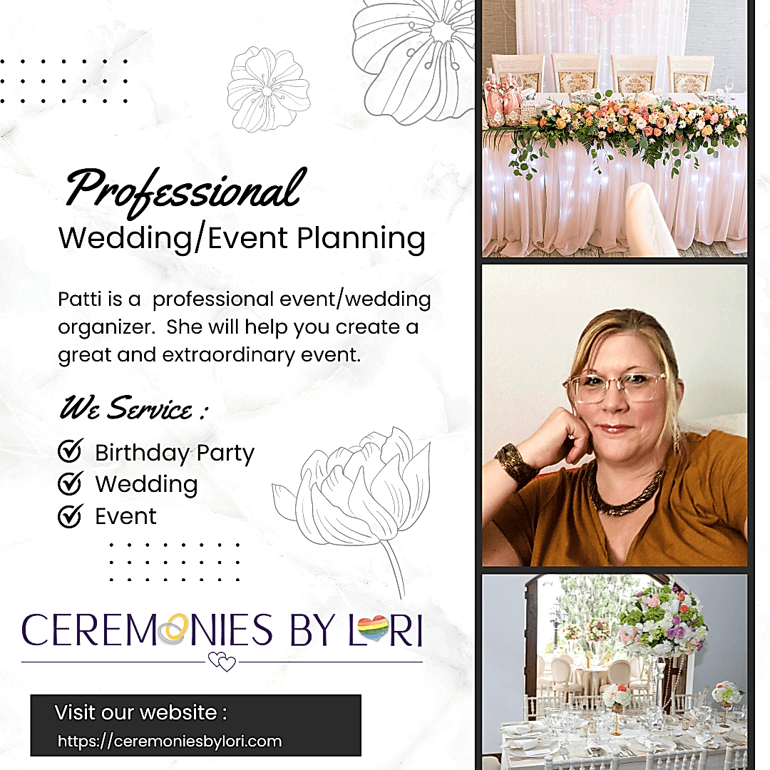 Patti and wedding planning